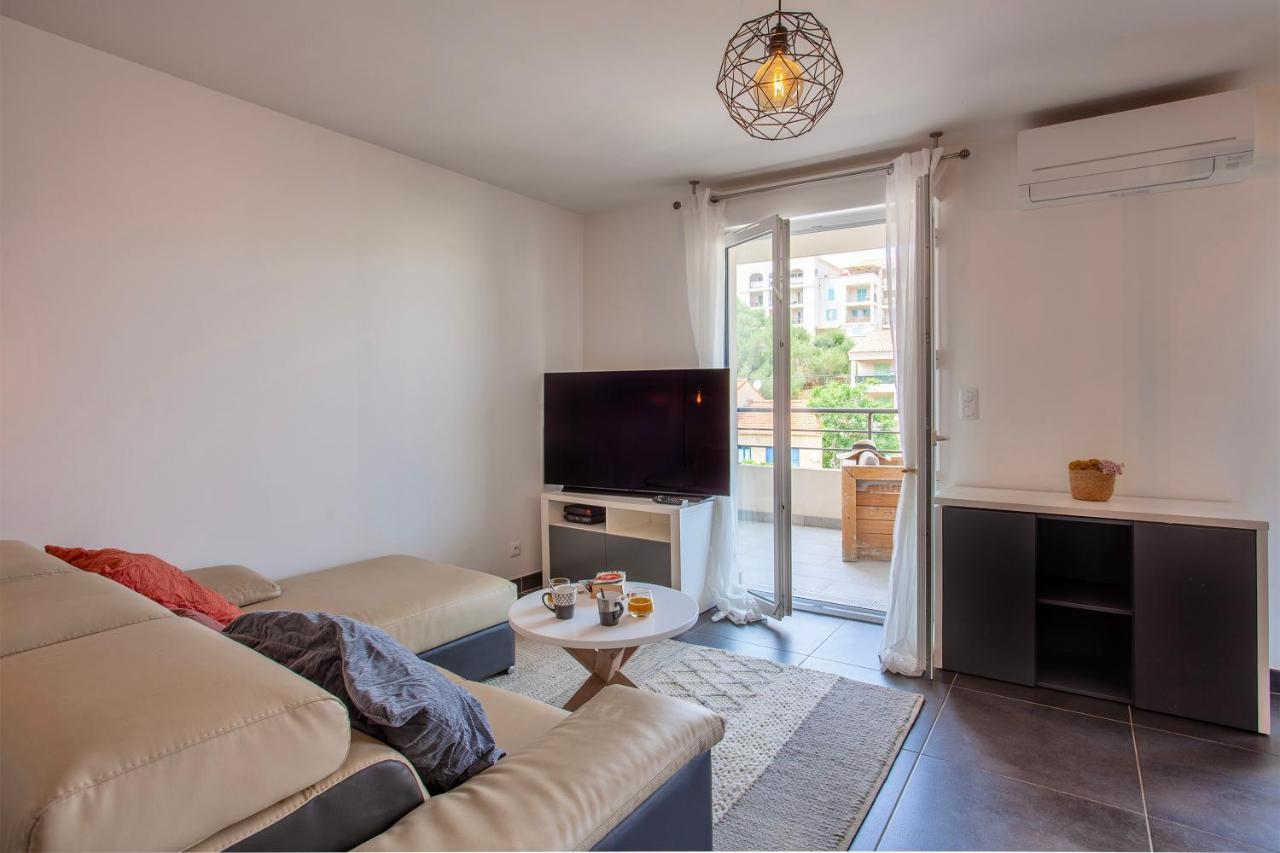 Apartmán La Marinella - Charmant Appt Climatise LʼÎle-Rousse Exteriér fotografie