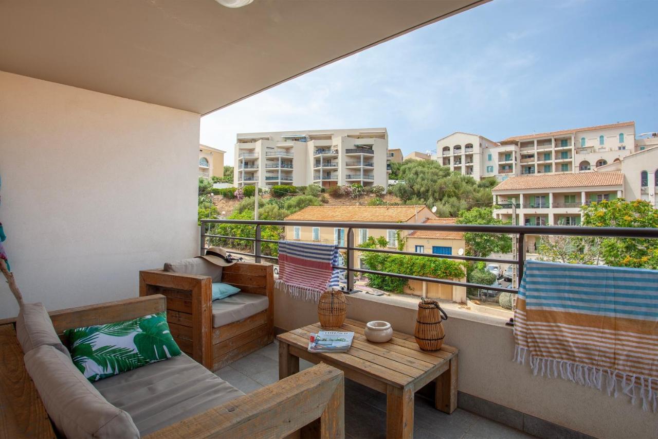Apartmán La Marinella - Charmant Appt Climatise LʼÎle-Rousse Exteriér fotografie